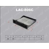 Фильтр салонный LYNXauto LAC-806C