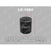 Фильтр масляный LYNXauto LC-1004