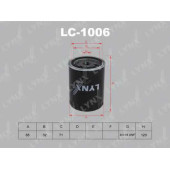 Фильтр масляный LYNXauto LC-1006