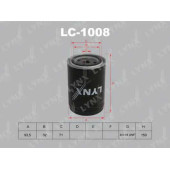 Фильтр масляный LYNXauto LC-1008