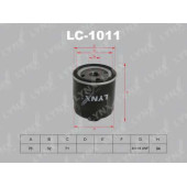 Фильтр масляный LYNXauto LC-1011