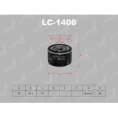 Фильтр масляный LYNXauto LC-1400