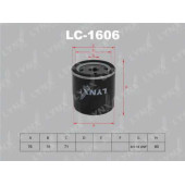 Фильтр масляный LYNXauto LC-1606
