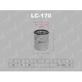 Фильтр масляный LYNXauto LC-170