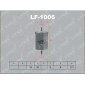 Фильтр топливный LYNXauto LF-1006