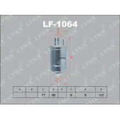 Фильтр топливный LYNXauto LF-1064