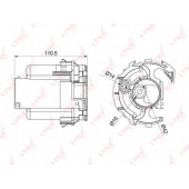 Фильтр топливный LYNXauto LF-1066M