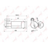 Фильтр топливный LYNXauto LF-1068M