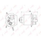 Фильтр топливный LYNXauto LF-1077M