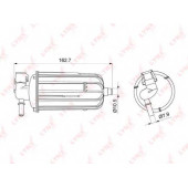 Фильтр топливный LYNXauto LF-1079M