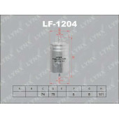 Фильтр топливный LYNXauto LF-1204
