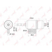 Фильтр топливный LYNXauto LF-536