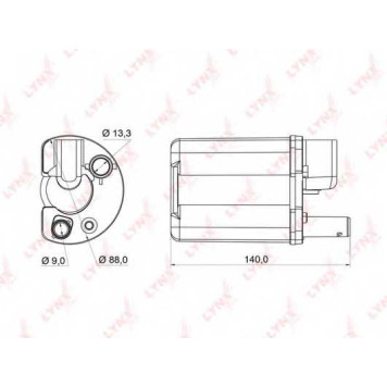 Фильтр топливный LYNXauto LF-958M