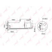 Фильтр топливный LYNXauto LF-972M