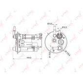 Фильтр топливный LYNXauto LF-979M