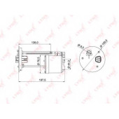 Фильтр топливный LYNXauto LF-982M
