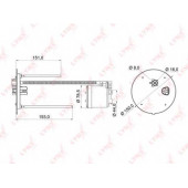 Фильтр топливный LYNXauto LF-984M