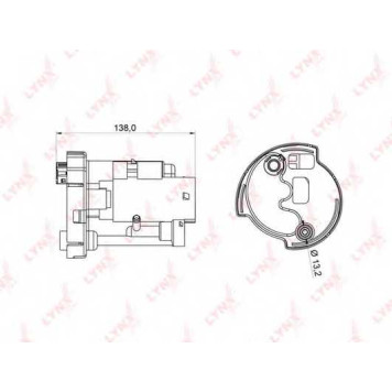 Фильтр топливный LYNXauto LF-990M