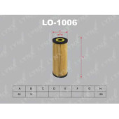Фильтр масляный LYNXauto LO-1006