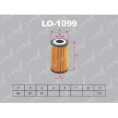 Фильтр масляный LYNXauto LO-1099