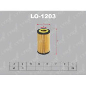 Фильтр масляный LYNXauto LO-1203