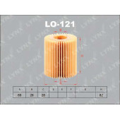 Фильтр масляный LYNXauto LO-121