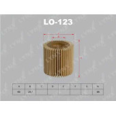 Фильтр масляный LYNXauto LO-123