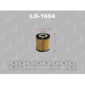 Фильтр масляный LYNXauto LO-1604