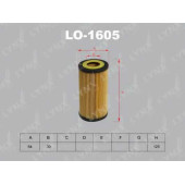Фильтр масляный LYNXauto LO-1605