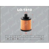 Фильтр масляный LYNXauto LO-1810