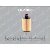Фильтр масляный LYNXauto LO-1900