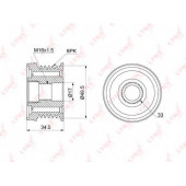 Механизм свободного хода генератора LYNXauto PA-1107