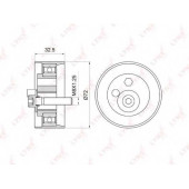 Натяжной ролик ременя ГРМ LYNXauto PB-1010