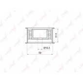 Паразитный / ведущий ролик зубчатого ремня LYNXauto PB-3005