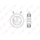 Натяжной ролик поликлинового ременя LYNXauto PB-5025