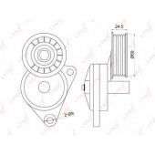 Натяжитель ремня LYNXauto PT-3011