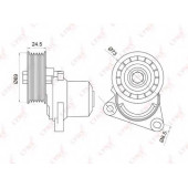 Натяжитель ремня LYNXauto PT-3026