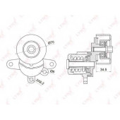 Натяжитель ремня LYNXauto PT-3028