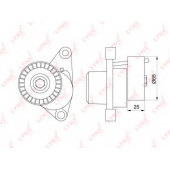 Натяжитель ремня LYNXauto PT-3178