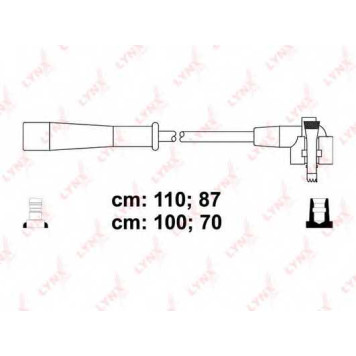 Комплект проводов зажигания LYNXauto SPC3005