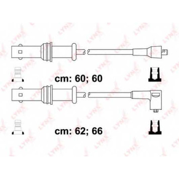 Комплект проводов зажигания LYNXauto SPC7106