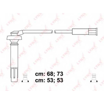 Комплект проводов зажигания LYNXauto SPC7112