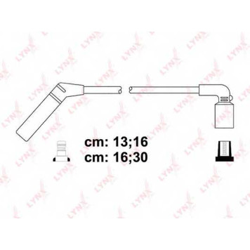 Комплект проводов зажигания LYNXauto SPE1812