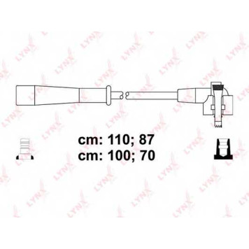 Комплект проводов зажигания LYNXauto SPE3005