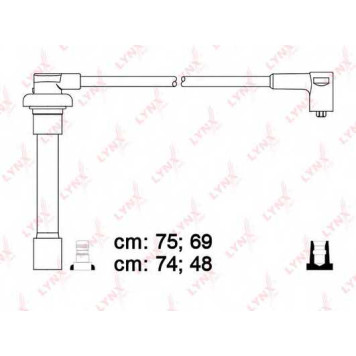 Комплект проводов зажигания LYNXauto SPE3407
