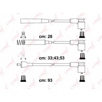 Комплект проводов зажигания LYNXauto SPE5922