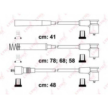 Комплект проводов зажигания LYNXauto SPE5939