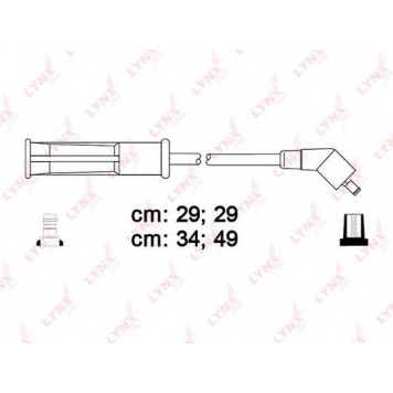 Комплект проводов зажигания LYNXauto SPE6320