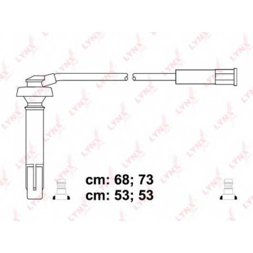 Комплект проводов зажигания LYNXauto SPE7112