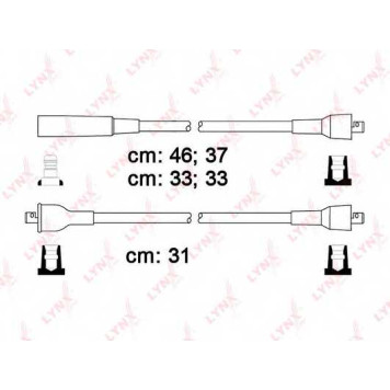 Комплект проводов зажигания LYNXauto SPE8101